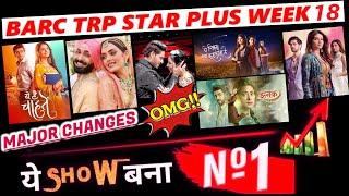 Star Plus All Shows Trp Of This Week | Barc Trp Of Star Plus | Trp Report Of Week 18 of 2024