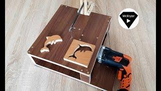 How to make an electric table jigsaw?