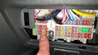 2019 Nissan Altima USB Fuse, Power Outlet Fuse Location