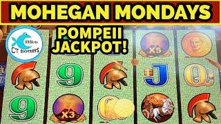 MY FIRST EVER JACKPOT ON POMPEII SLOT MACHINE! LOVE MY WONDER 4 SLOTS @ MOHEGAN SUN!