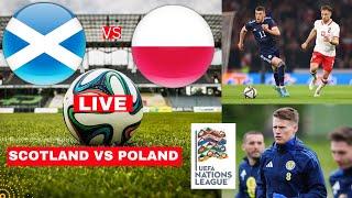 Scotland vs Poland Live Stream UEFA Nations League Football Match Score Commentary Highlights Vivo