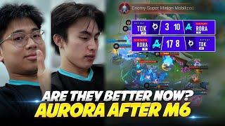 AURORA MLBB After M6! ARE THEY BETTER NOW?! Aurora vs Todak | Snapdragon Challenge Season