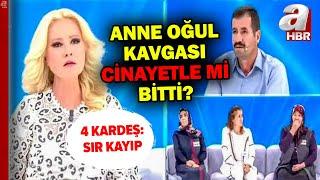 Kayıp anneleri için canlı yayında birbirine girdiler! "Annemi abimiz öldürmüş olabilir"