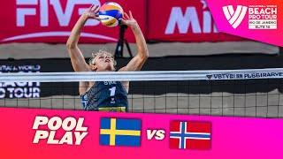 Åhman/Hellvig vs. Mol, H./Berntsen - Pool Play Highlights | Rio de Janeiro 2024 #BeachProTour