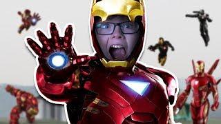 I'M IRON MAN!! LETS BATTLE!!! - Roblox