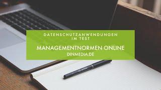 Im Test: Managementnormen online - DIN Media