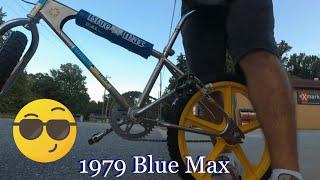 Working on a super rare 1979 Blue Max!