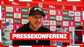 Pressekonferenz vor Karlsruhe | 1. FC Köln