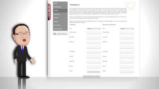 Online Wills UK - Testators Screen