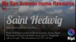 Saint Hedwig Homes For Sale