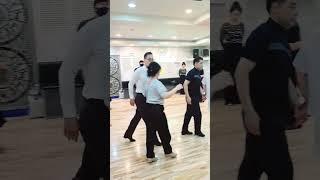 댄싱퀸 코니&연옥 지루박중급 단체반 #shotrs #지루박 #댄싱퀸