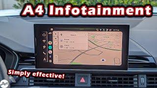 2024 Audi A4/S4 – Infotainment Review | Touchscreen How to Use, Apple CarPlay & Android Auto Demo
