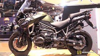 2016 Triumph Tiger Explorer XCA - Walkaround - 2015 Salon de la Moto Paris