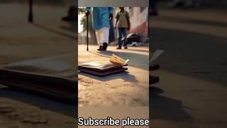 A Note That Changed His Life I Honesty Test at Bus Stop!HonestyMatters #Shorts#ViralVideo#unfrez#4k