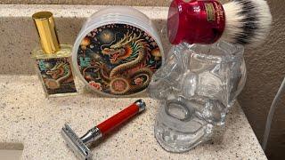 HC&C/LF&S’ New “Year of the Snake” Soap & Eau de Parfum, EJ DE89 & Simpson Chubby 2 Shaving Brush.