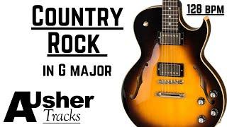 Country Rock Guitar Backing Track Jam in G major