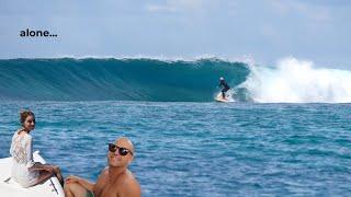 30 days surfing a quiet atoll in The Maldives