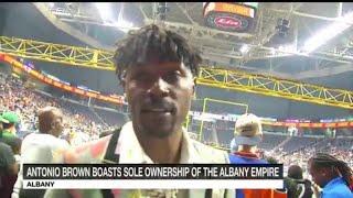 Antonio Brown and the Albany Empire