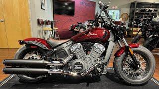 2024 Indian Scout Bobber Twenty Maroon Metallic