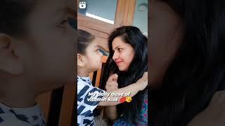 Mumma's daily dose of vitamin kiss #cutebaby #cutekids #love #viral #kiss #mom #innocent #trending