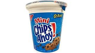 MINI Cookie Cups Unwrapping Mini Chips Ahoy