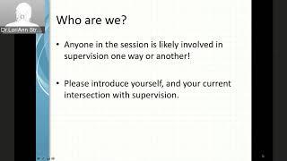 Clinical Supervision 101