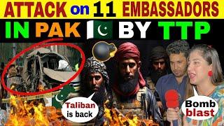 TALIBAN TARGETED 11 FOREIGN DIPLOMATS CONVOY IN PAKISTAN SWAT | PAKISTANI PUBLIC REACTION