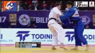 Judo Grand Prix Tbilisi 2017 Final -73kg MACIAS Tommy (SWE) vs. BOBOEV Giyosjon (UZB)