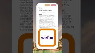 Wefox | #Fintech companies you must know.