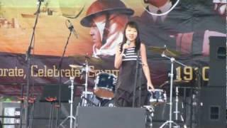 Tiana Jung singing Hey Soul Sister at Port Moody Idol 2010 semi-finals