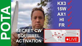 France to Hawaii on an Elecraft AX1 Antenna with 15 watts #cw