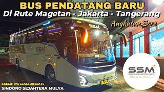 BISA DIBILANG INI BUS TERMEWAH DENGAN SERVICE TERBAIK DI JALURNYA Trip Po Sindoro Sejahtera Mulya