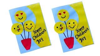 Children's Day Craft Idea 2024 |14 November Special | Bal Diwas Special Card | Jingle Creative Art