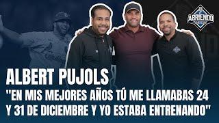 ALBERT PUJOLS COMO NUNCA LO HABÍAS VISTO, HABLA DE HR 700, SU SALIDA DE CARDENALES Y DIRIGIR CLÁSICO