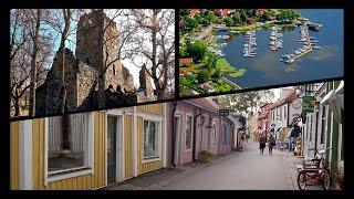 Sigtuna Sweden  Summer Walk  4k HDR Walking Tour