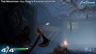 God of War All Odin's Ravens in The Mountain (Allfather Blinded Trophy)