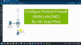 Configure Fortinet Firewall from scratch