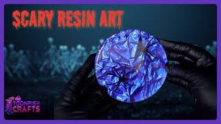 Don't be SCARED by this simple beginners resin art