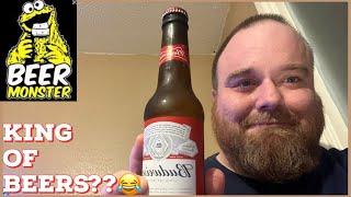 Budweiser: The King of Beers? 4.5% ABV Lager Beer review!