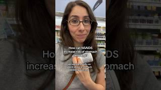 Pharmacist explains NSAID side effect (stomach bleeding)  #shorts #health #medicine