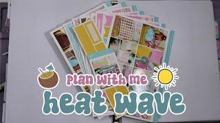 Plan With Me ️ Heat Wave (CaressPress)