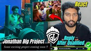 Jonathan Big Project  | Punk Reply After Godl Qualified  |  Godl React On Ghatak Join RntTx 