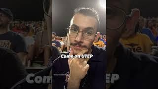 @UTEP Football Game Behind the Scenes