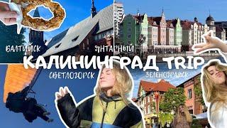 КАЛИНИНГРАД TRIP | САМЫЙ УЮТНЫЙ ГОРОД РОССИИ | ПОЛЕТ НА ПАРАПЛАНЕ