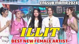 [ENGSUB] ILLIT MAMA 2024 Speech - BEST NEW FEMALE ARTIST