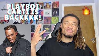 Playboi Carti - ALL RED (Official Audio) REACTION