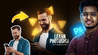 Glowing effect on Photoshop | Photoshop Tutorial | Graphic Design