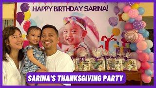 SARINA'S THANKSGIVING PARTY BY JHONG HILARIO