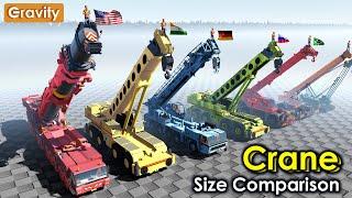 Crane Size Comparison