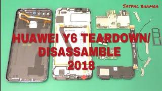 Huawei Y6 Teardown , Disassemble  , Display , Touch , replace.( Huawei Y6 2018)